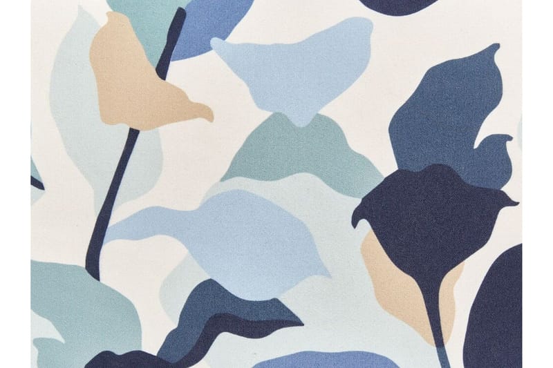 Smithers Udendørspude 42x60 cm - Blå/Hvid - Tekstiler - Pude & plaid - Udendørs puder