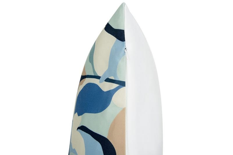 Smithers Udendørspude 45x45 cm - Blå/Hvid - Tekstiler - Pude & plaid - Udendørs puder