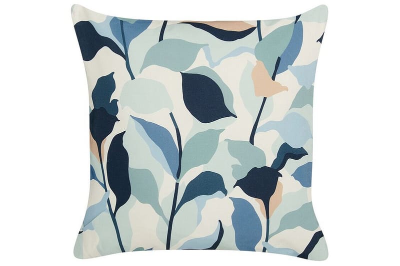 Smithers Udendørspude 45x45 cm - Blå/Hvid - Tekstiler - Pude & plaid - Udendørs puder