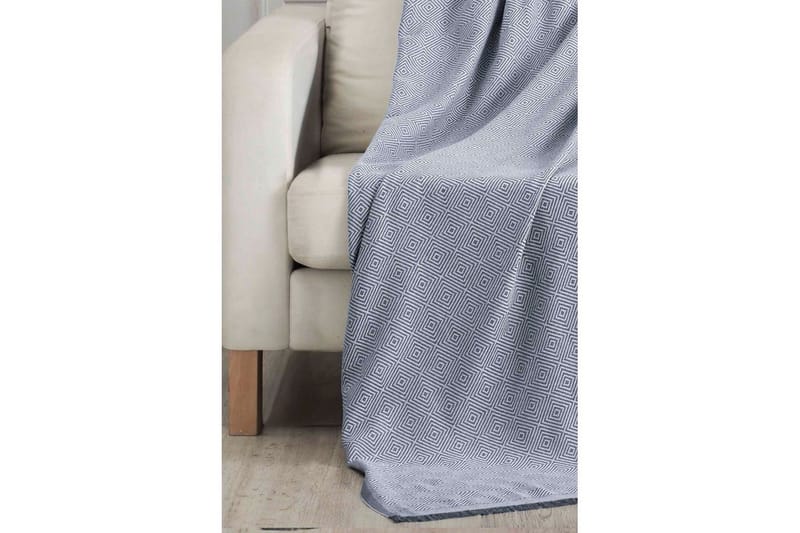 Sofabetræk Athodna Grå - Grå - Tekstiler - Pude & plaid - Tæpper & plaider