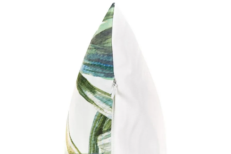 Sorel Udendørspude 45x45 cm - Grøn/Hvid - Tekstiler - Pude & plaid - Udendørs puder