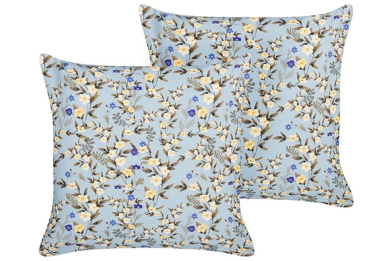 Specchia Udendørspude 45x45 cm - Blå, Grøn, Gul - Tekstiler - Pude & plaid - Udendørs puder