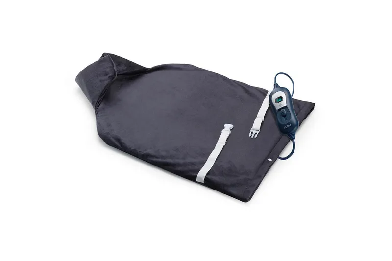 Ergonomisk Varmepude Solac Helsinki Nakke & Lænderyg, Sort