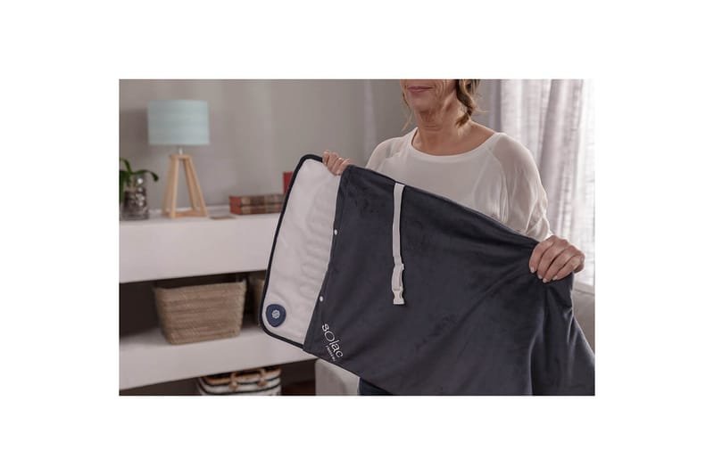 Ergonomisk Varmepude Solac Helsinki Nakke & Lænderyg - Sort - Tekstiler - Pude & plaid - Specialpude - Hvedepude & varmepude