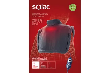 Ergonomisk Varmepude Solac Helsinki Nakke & Skuldre - Tekstiler - Pude & plaid - Specialpude - Hvedepude & varmepude