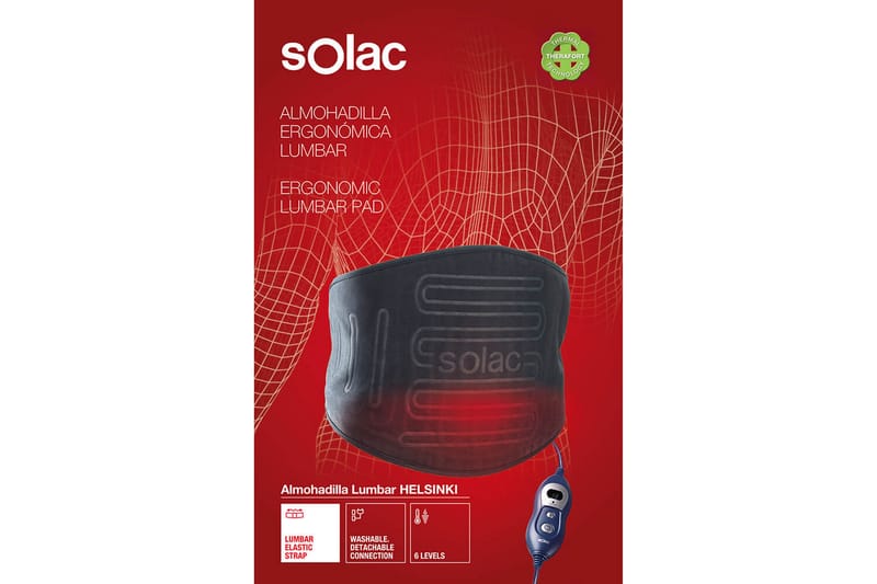 SOLAC Ergonomisk Varmehynde Helsinki Lænden - Tekstiler - Pude & plaid - Specialpude - Hvedepude & varmepude