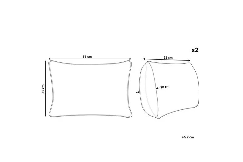 Pyntepuder Lythrum sæt om 2 - Tekstiler - Pude & plaid - Pyntepuder & pudebetræk