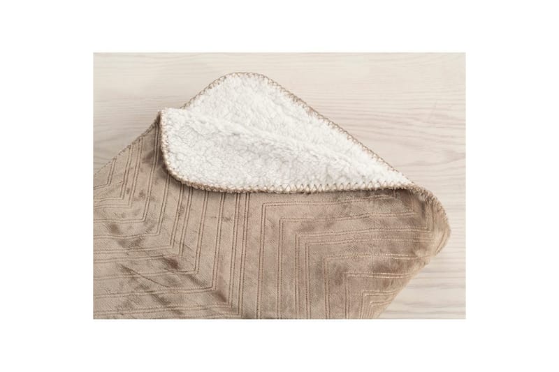 Tæppe Sherpa 130 x 170 cm - Linned - Tekstiler - Pude & plaid - Tæpper & plaider