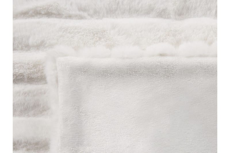 Abteh Plaid 150x200 cm Tosidet - Hvid - Tekstiler - Pude & plaid - Tæpper & plaider