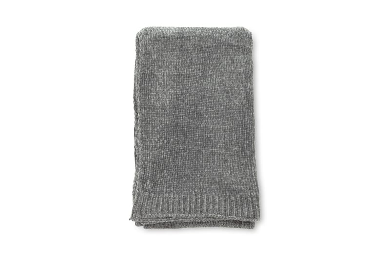 Ally Plaid 130x170 cm, Mørkegrå