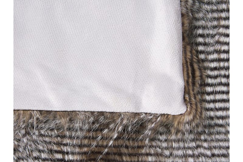 Asdad Plaid 150x200 cm Tosidet - Brun/Hvid - Tekstiler - Pude & plaid - Tæpper & plaider