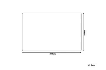 Asdad Plaid 150x200 cm Tosidet - Brun/Hvid - Tekstiler - Pude & plaid - Tæpper & plaider
