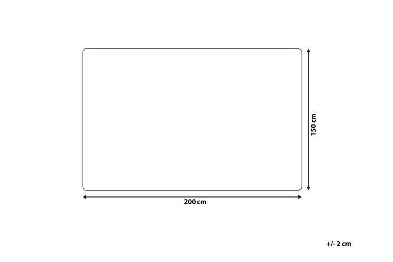 Asdad Plaid 150x200 cm Tosidet - Brun/Hvid - Tekstiler - Pude & plaid - Tæpper & plaider