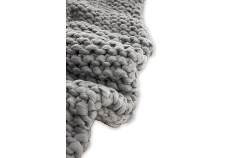 Kate Plaid 130x170 cm - Lysegrå - Tekstiler - Pude & plaid - Tæpper & plaider