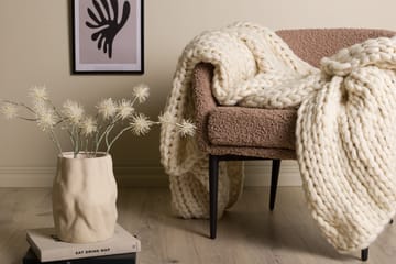 Kate plaid 130x170 cm - Beige - Tekstiler - Pude & plaid - Tæpper & plaider