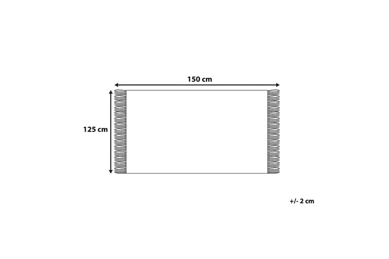 Merricks Plaid 125x150 cm - Grå - Tekstiler - Pude & plaid - Tæpper & plaider