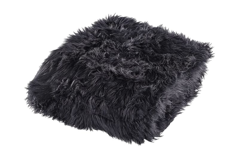 Plaid 200 x 220 cm Sort DELICE, Sort