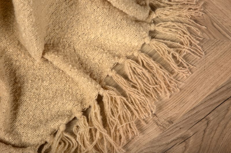 Summerside Plaid 130x170 cm - Sand - Tæpper & plaider