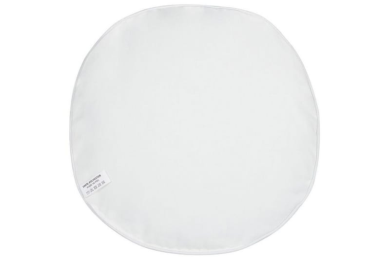 Trepuzzi Udendørspude 40 cm Rund - Hvid/Pink - Tekstiler - Pude & plaid - Udendørs puder
