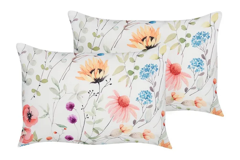 Unity Udendørspude 42x60 cm - Hvid - Tekstiler - Pude & plaid - Udendørs puder