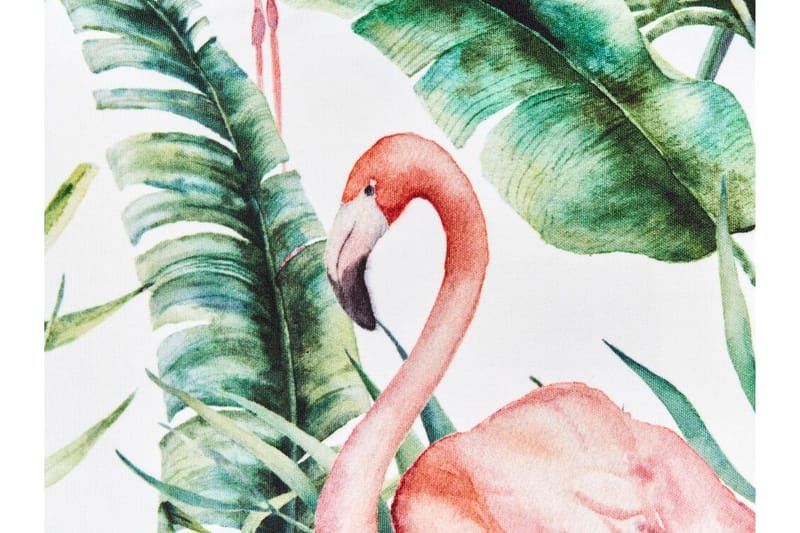 Visper Udendørspude 45x45 cm - Hvid/Grøn/Pink - Tekstiler - Pude & plaid - Udendørs puder