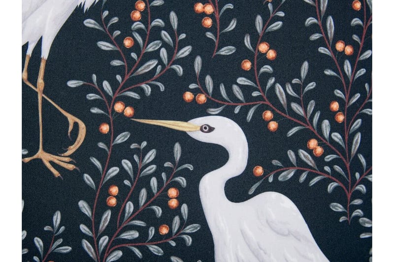 Vulcin Udendørspude 42x60 cm - Sort Og Hvid - Tekstiler - Pude & plaid - Udendørs puder