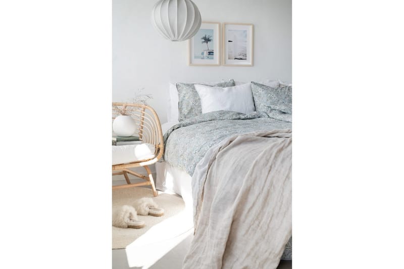 Dynebetræk Enkeltseng 2-delt Blackberry - Grøn - Tekstiler - Sengetøj - Sengesæt & dynesæt - Dynesæt enkeltseng