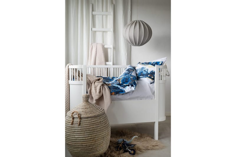 Dynebetræk til tremmeseng 2-Dele Lastbiler Marineblå - Tekstiler - Sengetøj - Sengesæt & dynesæt - Dynesæt enkeltseng