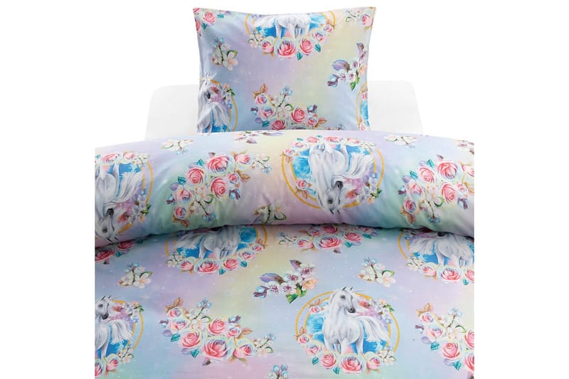 Dynebetræk Enkeltseng 2-dels Spirit Rosa, undefined