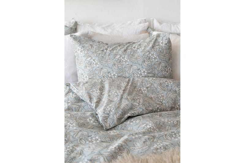 Dynebetræk Enkeltseng 2-delt Blackberry - Grøn - Tekstiler - Sengetøj - Sengesæt & dynesæt - Dynesæt enkeltseng