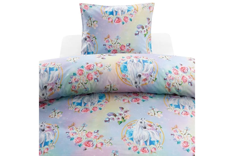 Dynebetræk Enkeltseng 2-dels Spirit Rosa, undefined