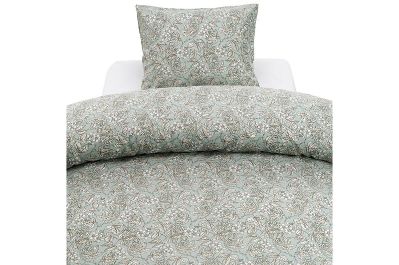 Dynebetræk Enkeltseng 2-delt Blackberry, Grøn