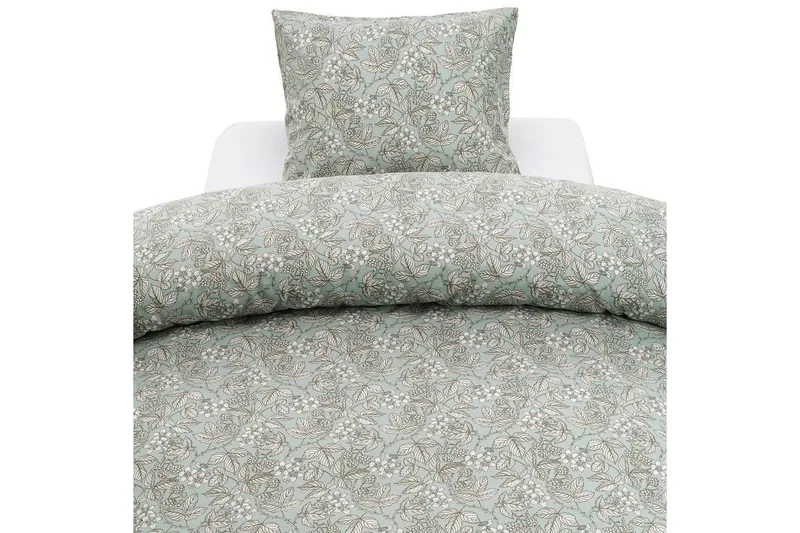 Dynebetræk Enkeltseng 2-delt Blackberry, Grøn