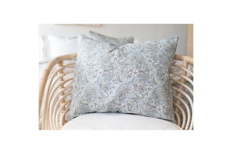 Dynebetræk Enkeltseng 2-delt Blackberry - Grøn - Tekstiler - Sengetøj - Sengesæt & dynesæt - Dynesæt enkeltseng