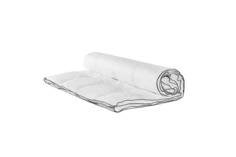 Dyne bomuld 220 x 240 cm NUPTSE - Hvid - Tekstiler - Sengetøj - Dyne