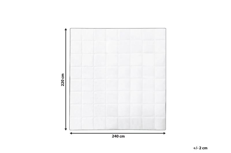 Dyne bomuld 220 x 240 cm NUPTSE - Hvid - Tekstiler - Sengetøj - Dyne