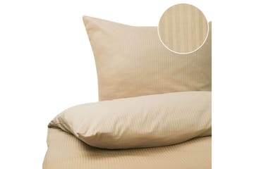 Dynebetrækssæt Avondale Beige, 200x135 cm