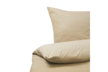 Dynebetrækssæt Avondale Beige, 220x155 cm - Beige, 220x155 cm - Tekstiler - Sengetøj - Sengesæt & dynesæt