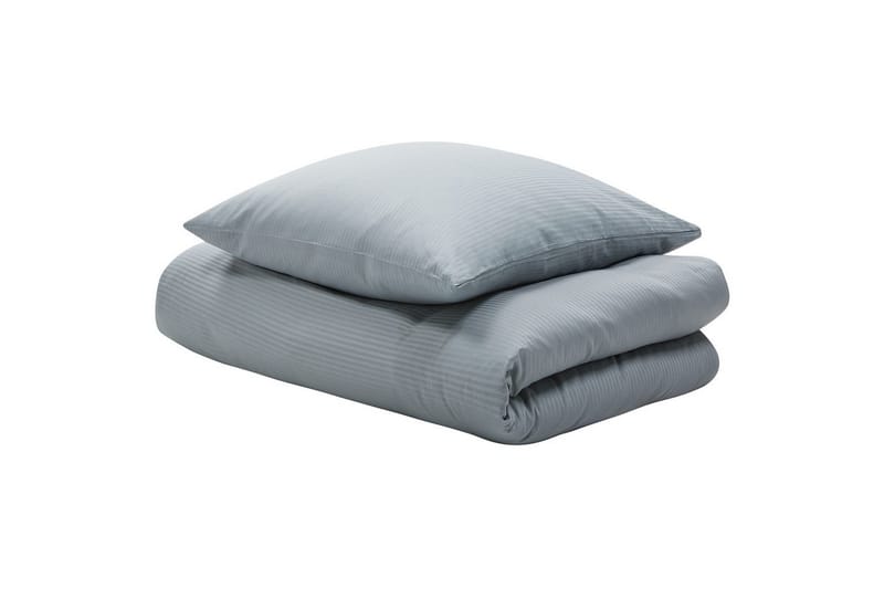 Dynebetrækssæt Avondale Grå, 220x240 cm - Grå, 220x240 cm - Tekstiler - Sengetøj - Sengesæt & dynesæt