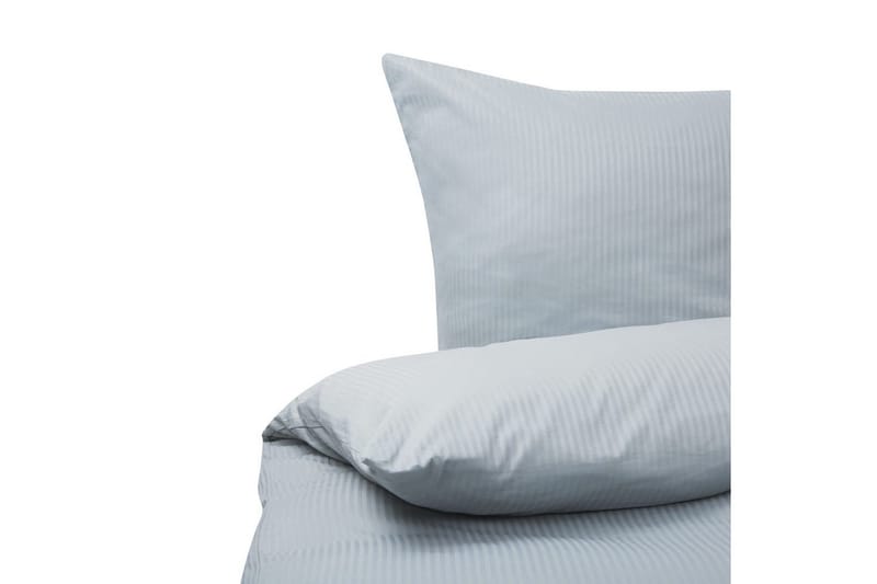 Dynebetrækssæt Avondale Grå, 220x240 cm - Grå, 220x240 cm - Tekstiler - Sengetøj - Sengesæt & dynesæt