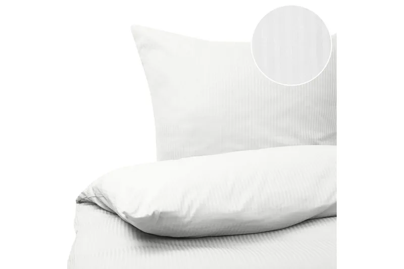 Dynebetrækssæt Avondale Hvid, 220x155 cm, Hvid, 220x155 cm