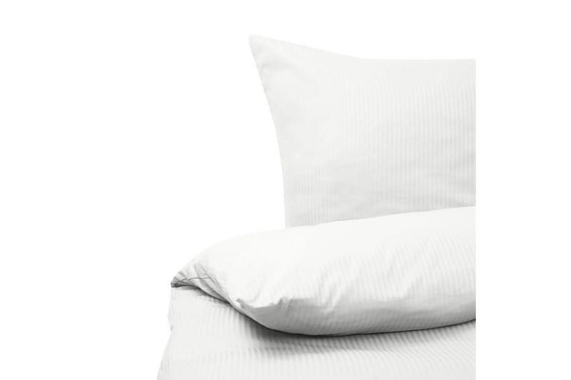 Dynebetrækssæt Avondale Hvid, 220x155 cm - Hvid, 220x155 cm - Tekstiler - Sengetøj - Sengesæt & dynesæt