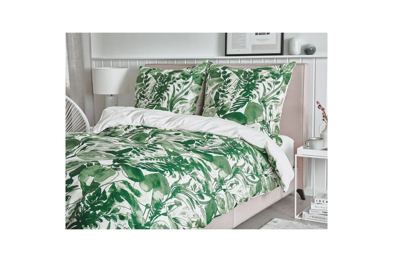 Dynebetrækssæt Greenwood 200x135 cm - 200x135 cm - Tekstiler - Sengetøj - Sengesæt & dynesæt