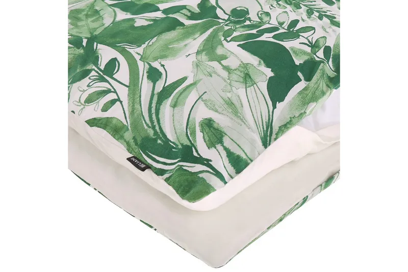 Dynebetrækssæt Greenwood 220x155 cm - 220x155 cm - Tekstiler - Sengetøj - Sengesæt & dynesæt