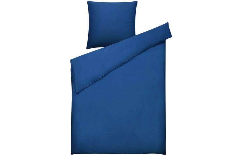 Dynebetrækssæt Harmonridge Blå, 200x135 cm - Blå, 200x135 cm - Tekstiler - Sengetøj - Sengesæt & dynesæt