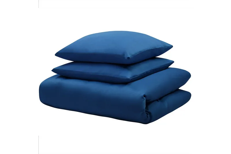 Dynebetrækssæt Harmonridge Blå, 240x220 cm - Blå, 240x220 cm - Tekstiler - Sengetøj - Sengesæt & dynesæt