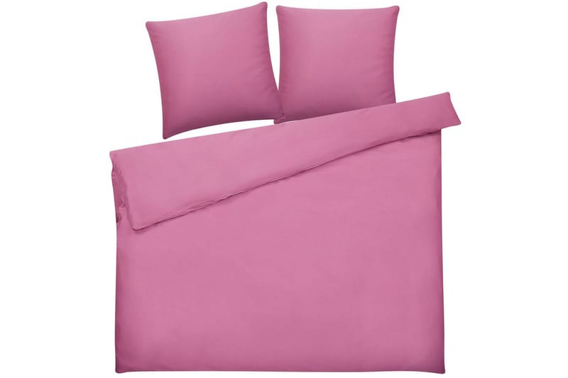 Dynebetrækssæt Harmonridge Rosa, 240x220 cm - Rosa, 240x220 cm - Tekstiler - Sengetøj - Sengesæt & dynesæt