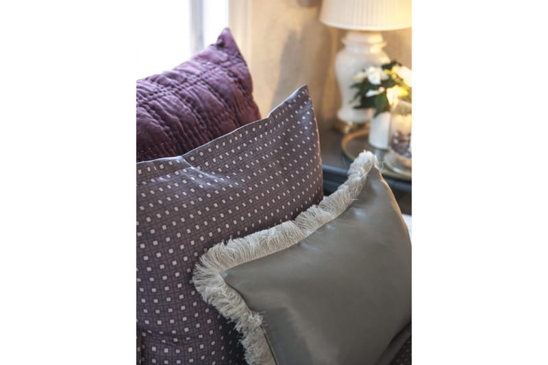 Aron Pudebetræk 40x60 cm - Burgundy/Velour - Tekstiler - Sengetøj - Hovedpudebetræk