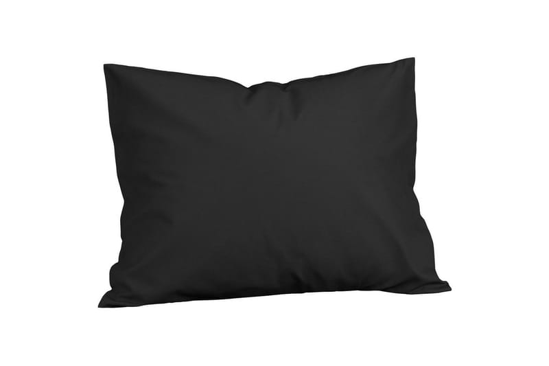 Pudebetræk Borganäs of Sweden - 50 x 60 cm, Sort - Tekstiler - Sengetøj - Hovedpudebetræk