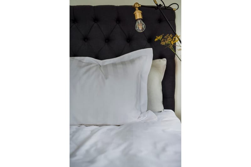 Pudebetræk Hotel Satinstribet - 50 x 60 cm - Tekstiler - Sengetøj - Hovedpudebetræk